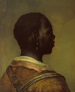 Cabeça de um homem negro